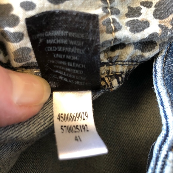 White House Black Market Boot Leg Jeans 4R - Picture 8 of 8